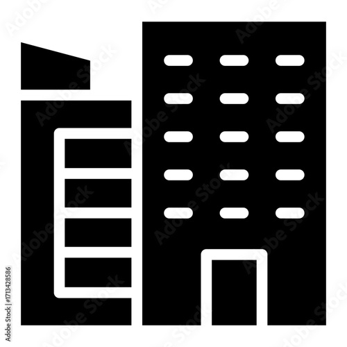 skycraper, office, building icon