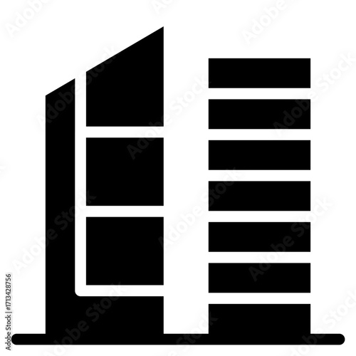 skycraper, office, building icon