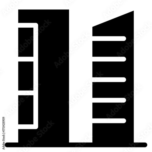skycraper, office, building icon