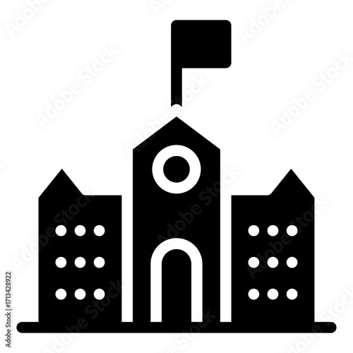 school, university, elementary school icon