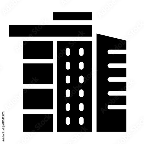skycraper, office, building icon