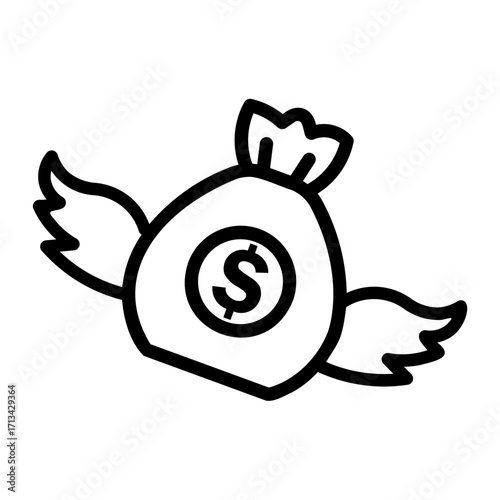 investor Line Icon