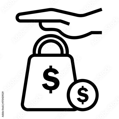 investor Line Icon