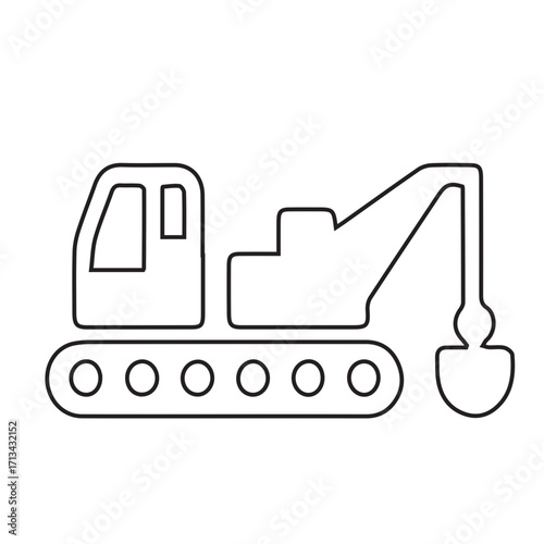  icon Dragline Excavator