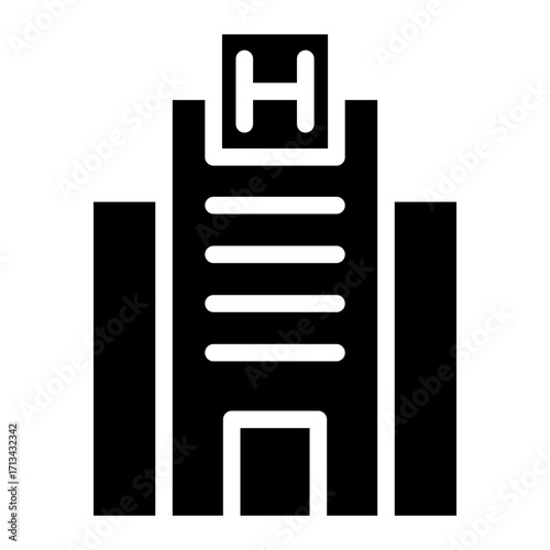 hospital, clinic icon