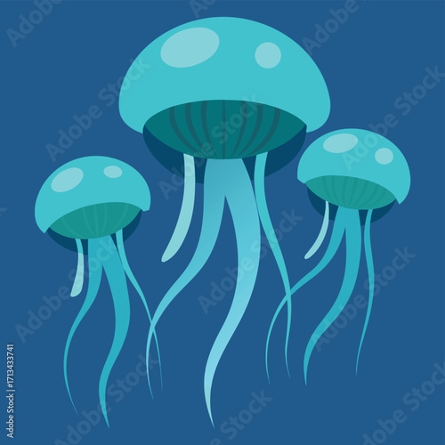 mushroom on black background
