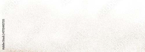 Beige sandy gradient texture. Grainy gritty noise background. Dotted grunge sandy backdrop. Small light specks, speckles and dots textured powder effect. Vector tiny dust particles overlay wallpaper