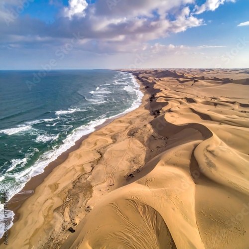 Coastal desert landscape
