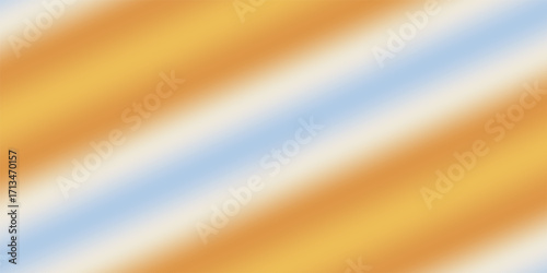 A subtle blend of warm orange and cool blue stripes creates a calming and abstract visual texture for design.