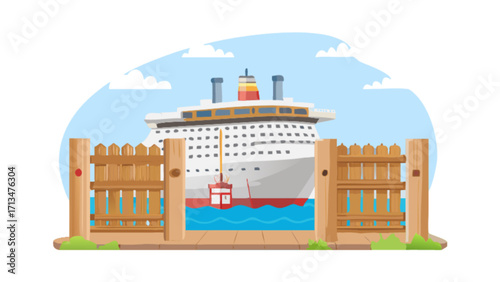 Cruise ship vacation travel destination cruise liner holiday cruise ship travel and tourism cruise ship trip 100