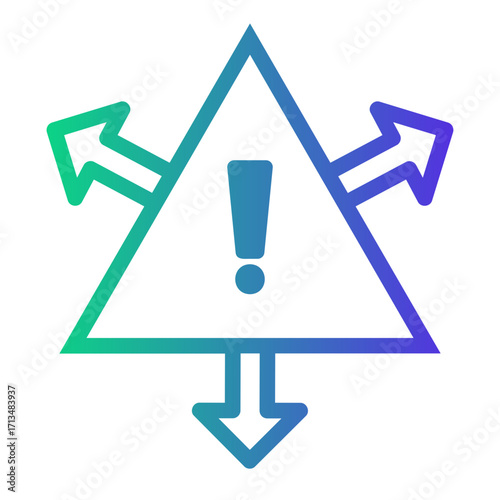 investor Line Gradient Icon