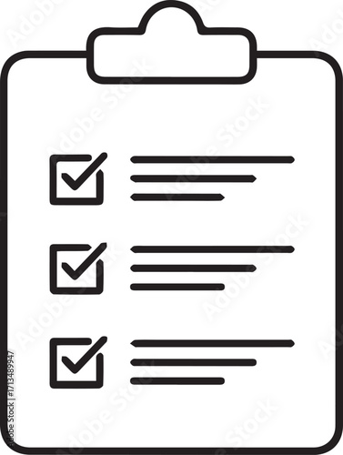 Streamlined checklist for efficient task management, ensuring every detail is covered with a modern, professional design perfect for business or personal use