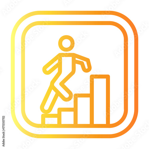 underground Line Gradient Icon