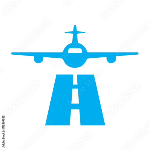 Airplane on Runway