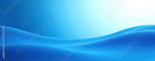 Vibrant blue fading gently into white, clean look, smooth, pure, effect