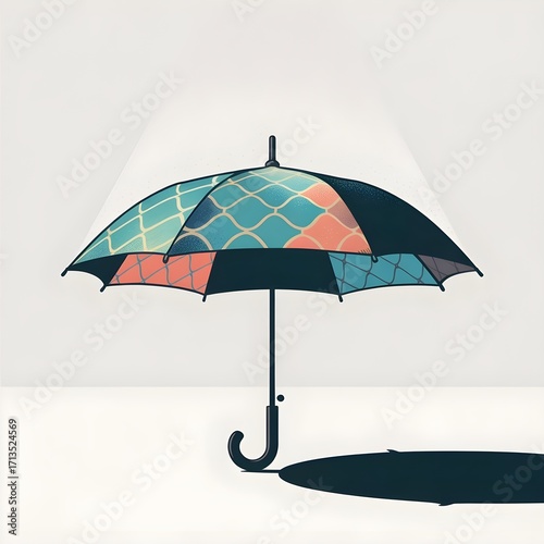 Wallpaper Mural umbrella and rain drops Torontodigital.ca