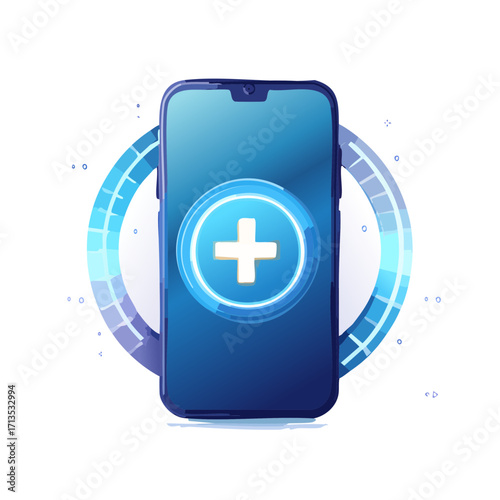 Mobile Health App Accessing Healthcare on Your Smartphone