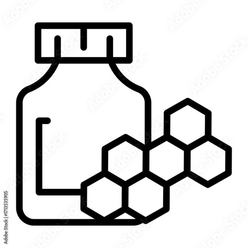 antioxidant Line Icon