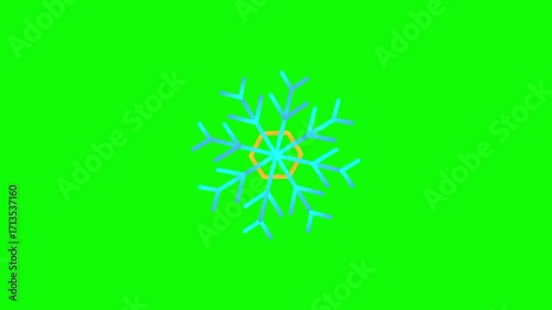 weather icon, animation, green background