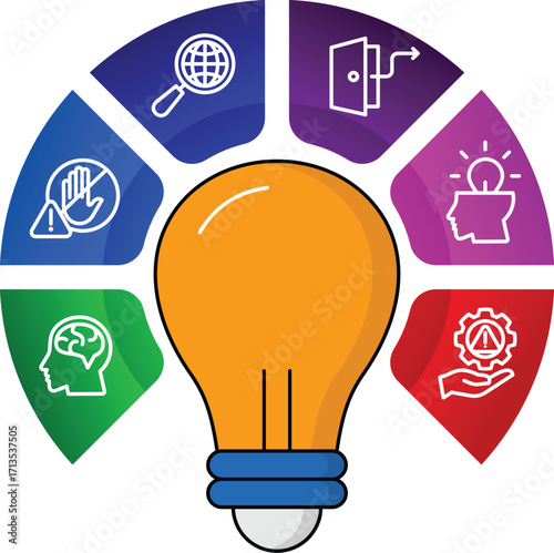 Presentation blue - sky thinking design concept 