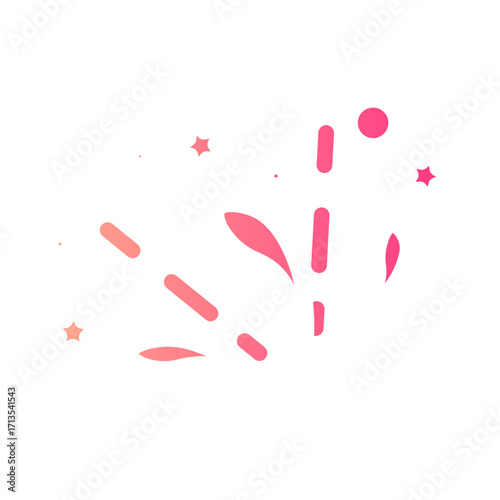 firework gradient icon