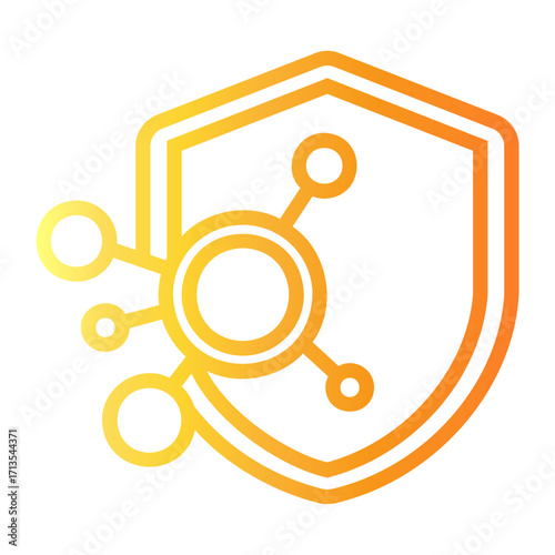 antioxidant Line Gradient Icon