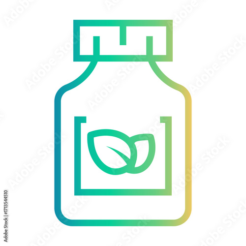 antioxidant Line Gradient Icon