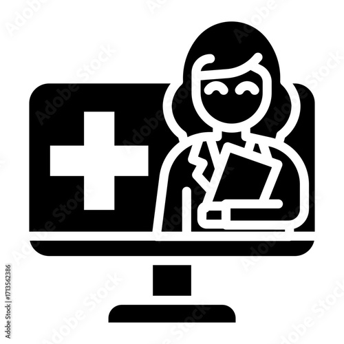 examination Solid icon