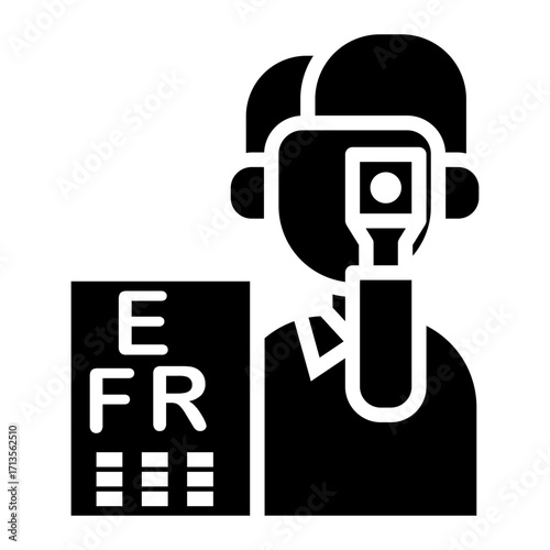 examination Solid icon