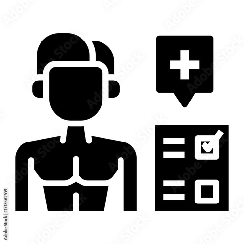 examination Solid icon
