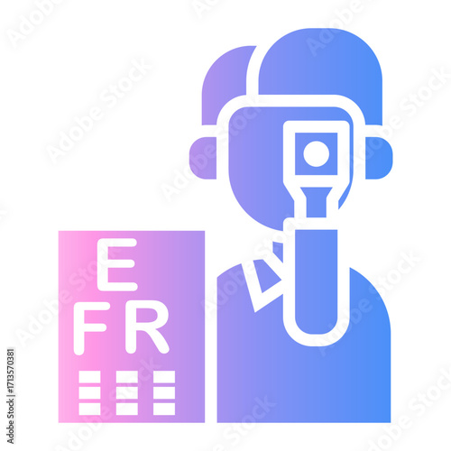 examination Gradient icon