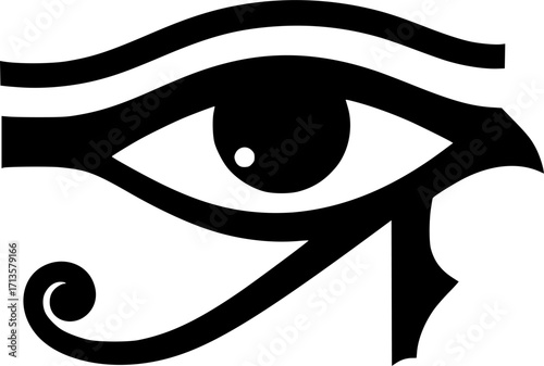 Vector illustration of the Eye of horus
