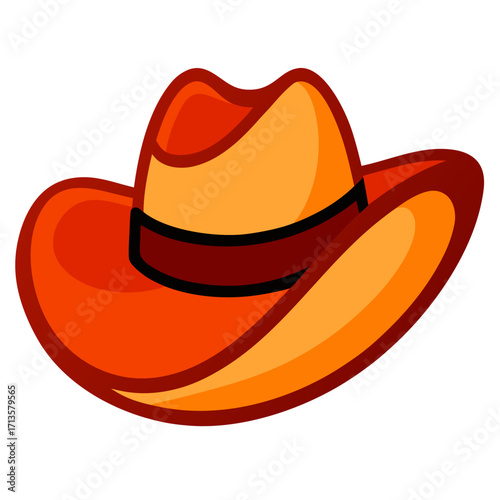 cowboy hat vector illustration