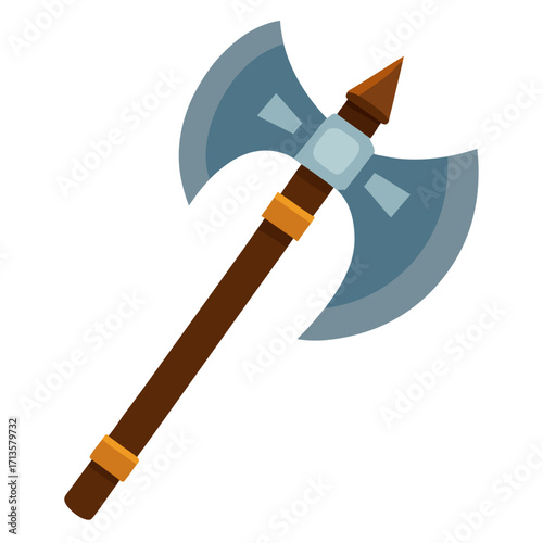 axe in a log