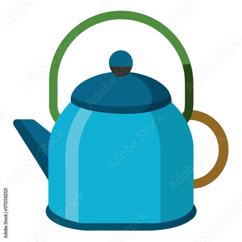 teapot isolated on white background