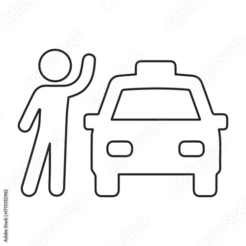 Hailing a Taxi