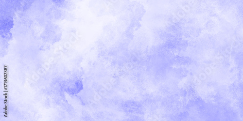 Abstract blue or white watercolor paint on white paper background, sky in watercolour painting soft textured on wet white paper background,  watercolor paper textured for design templates invitation.