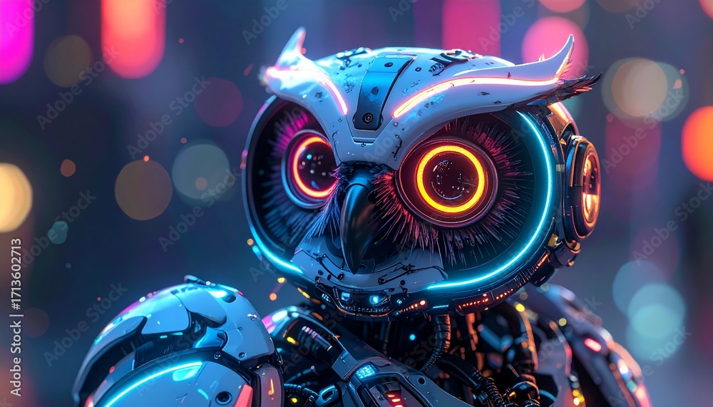 Fototapeta premium Animal Illustrations in Stylized Forms