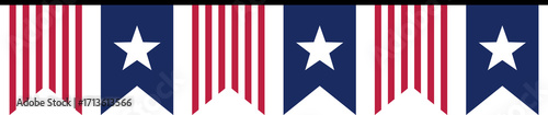 Seamless USA Flag Party Bunting Border for 4th of July Independence Day – Flat Design Illustration Free Download Seamless USA Flag Party Bunting Border for 4th of July Independence Day – Flat Design Illustration - GFXLoad