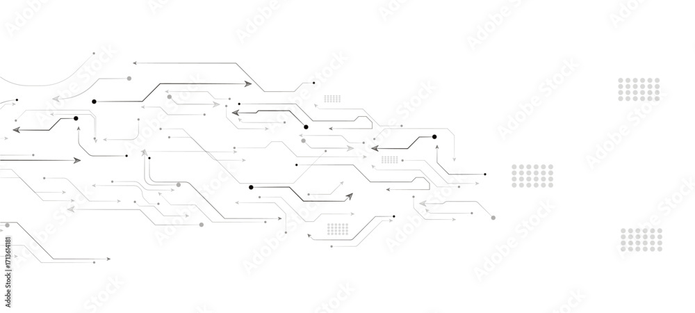 Fototapeta premium circuit board background