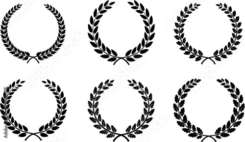 laurel wreath set