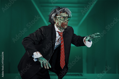 strange zombie business
