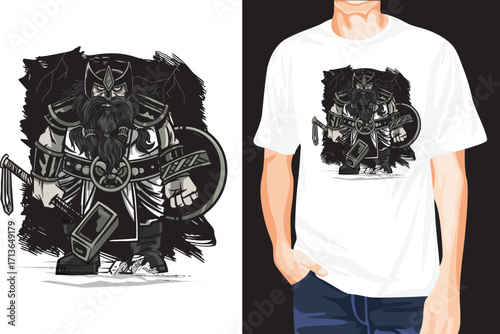 Dwarf t-shirt design