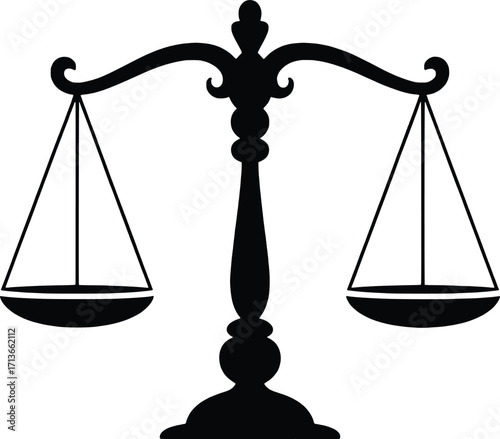 Symbol of justice scales of justice balance law legal symbol balance of power courtroom symbol