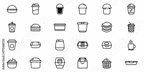 Various kitchen tools and cooking utensils including bowls, rollers, and steaming containers are shown