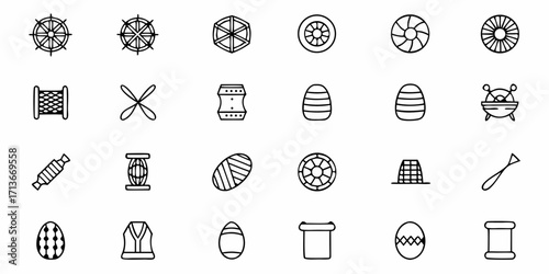Illustration of various hand saws and hand tools arranged in a grid pattern on a white background