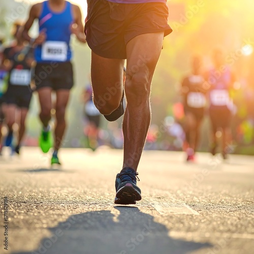 Runners in a marathon (1)