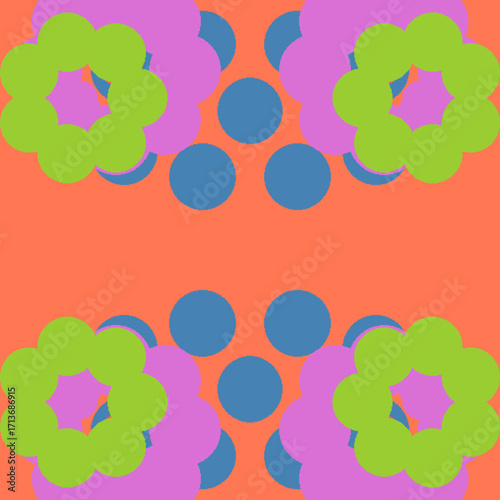 EPS allover design for dizital textile graphic designers with high quality