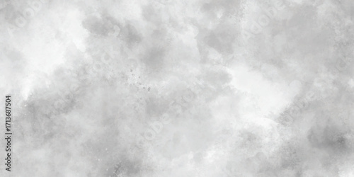 Abstract background with white paper texture and white watercolor painting background , Black grey Sky with white cloud , marble texture background Old grunge textures design .cement wall texture .	
