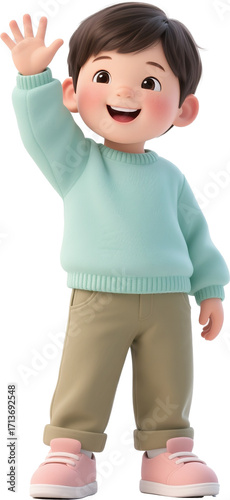 장난기 가득한 초등학생 남자 캐릭터 일러스트
Illustrations of Playful Elementary School Male Characters